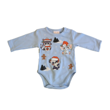  Hosszú ujjú baba body karácsonyi mintával kombidressz, body