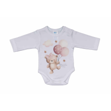 Hosszú ujjú baba body Macis mintával kombidressz, body
