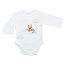 Hosszú ujjú baba body Macis mintával kombidressz, body