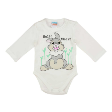 Hosszú ujjú baba body Thumper nyuszi mintával kombidressz, body