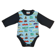 Hosszú ujjú baba body Verdák mintával kombidressz, body