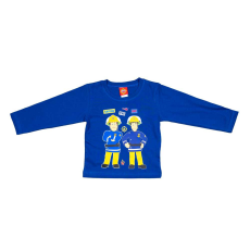  Hosszú ujjú kisfiú póló Sam a tűzoltó mintával