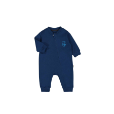 Hosszú ujjú overall, újszülött NAVY BLUE, Fogó baba (Méret: 6-9 hónap) babakabát, overál, bundazsák