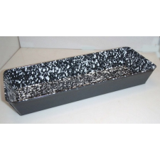 HOSSZÚ ZOMÁNCOZOTT TEPSI 36×14CM sütés és főzés