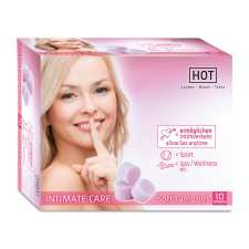 Hot HOT INTIMATE CARE Soft Tampons 10 Stk. intim higiénia