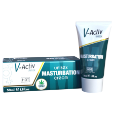 Hot V-Active - stimuláló unisex maszturbációs krém (50ml) potencianövelő