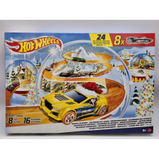 Hot Wheels adventi naptár 2024 - Hotwheels - 1:64 autópálya és játékautó