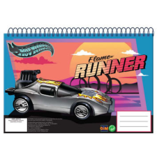 Hot Wheels Hot Wheels Flame Runner A/4 spirál vázlatfüzet, 30 lapos füzet