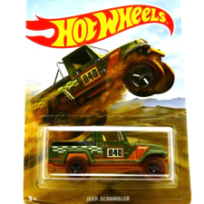Hot Wheels - Jeep Scrambler autópálya és játékautó