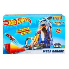 Hot Wheels Mega Garázs autópálya és játékautó