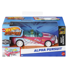 HOT WHEELS METAL PULL BACK ALPHA PURSUIT 1:43 MÉRETARÁNYBAN autópálya és játékautó