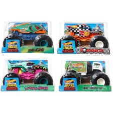 Hot Wheels monster truckok nagy teherautó autópálya és játékautó