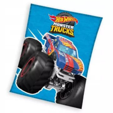  Hot Wheels: Monster Trucks korall takaró - 130 x 170 cm lakástextília