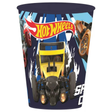 Hot Wheels műanyag pohár 260 ml (Blue fire) konyhai eszköz
