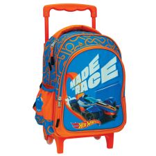 Hot Wheels Race gurulós ovis hátizsák, táska 30 cm gyerek hátizsák, táska