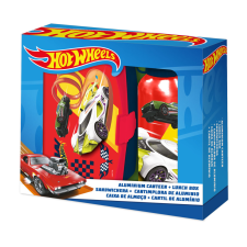  Hot Wheels szendvicsdoboz + alumínium kulacs szett kulacs, kulacstartó