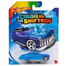 Hot Wheels színváltós kisautó Purple passion autópálya és játékautó