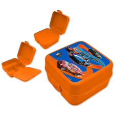 Hot Wheels több rekeszes uzsonnás doboz, szendvicsdoboz babaétkészlet