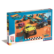 Hot Wheels Turbo Track 104 db-os maxi puzzle Clementoni puzzle, kirakós