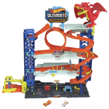 hot wheels városi mega garázs sárkány támadás autópálya és játékautó