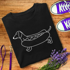Hotdog - tacskós női póló női póló