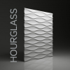 Hourglass gipsz falpanel