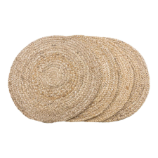 House Nordic Bombay asztali alátét, jutafonat, natúr, kerek 38 cm 4 db konyhai eszköz