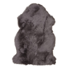 House Nordic - Lambskin Báránybőr Szőrme,Szürkésbarna, 50x85 cm lakástextília