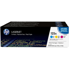 HP 125A 3 darabos tonerkazetta ciánkék-bíbor-sárga (CF373AM) (CF373AM) nyomtatópatron & toner