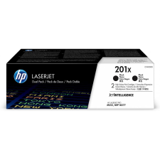 HP 201X 2-pack High Yield Black Original LaserJet Toner Cartridges nyomtatópatron & toner