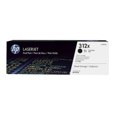 HP 312X Fekete Lézertoner - 2 db nyomtatópatron & toner