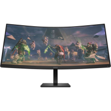 HP 34" OMEN 34c QHD Ívelt Gaming Monitor monitor