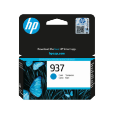HP 4S6W2NE Tintapatron Cyan 800 oldal kapacitás No.937 nyomtatópatron & toner