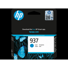 HP 4S6W2NE Tintapatron Cyan 800 oldal kapacitás No.937 nyomtatópatron & toner