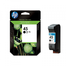 HP 51645ae tintapatron black 930 oldal kapacitás no.45 nyomtatópatron & toner