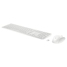 HP 650 Wireless Billentyűzet + Egér - Cseh (Fehér) (4R016AA) billentyűzet
