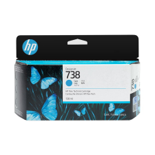 HP 738 498N5A Eredeti Tintapatron Cián (498N5A) nyomtatópatron & toner