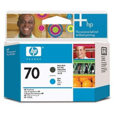 HP 9404A (70) Matt Black + Cyan nyomtatófej (C9404A) nyomtatópatron & toner