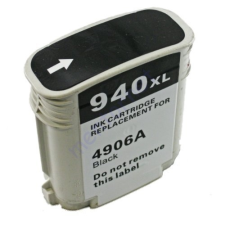 HP 940XL (C4906A) fekete chipes patron - utángyártott DT, kb. 2500 oldalhoz nyomtatópatron & toner