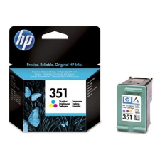 HP CB337EE Tintapatron DeskJet D4260, OfficeJet J5780 nyomtatókhoz, HP 351 színes, 3,5ml nyomtatópatron & toner
