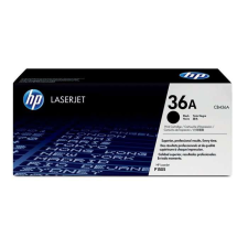 HP CB436A Lézertoner LaserJet P1505, 1505n, M1522 nyomtatókhoz, HP 36A, fekete, 2k nyomtatópatron & toner