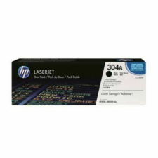 HP CC530AD (304A) fekete eredeti toner duplacsomag nyomtatópatron & toner