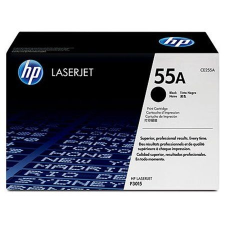 HP CE255A Lézertoner LaserJet P3015 nyomtatóhoz, HP fekete, 6k nyomtatópatron & toner