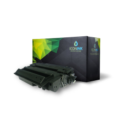 HP CE255X No.55X/CRG524 Fekete toner utángyártott ICONINK nyomtatópatron & toner