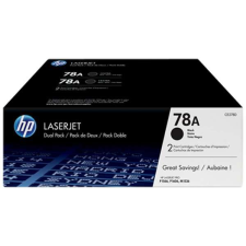 HP CE278AD Lézertoner LaserJet P1566, P1606 nyomtatókhoz, HP 78A, fekete, 2*2,1k nyomtatópatron & toner