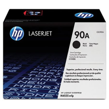 HP CE390A Lézertoner LaserJet M4555MFP nyomtatóhoz, HP 90A, fekete, 10k nyomtatópatron & toner