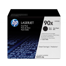 HP CE390XD (90X) 2-pack Black toner nyomtatópatron & toner