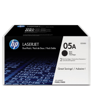 HP CE505AD (No.05A) Toner Fekete (2db/csomag) nyomtatópatron & toner