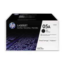HP CE505D (05A) 2-pack Black toner nyomtatópatron & toner