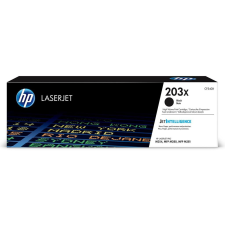 HP CF540X nagy kapacitású LaserJet tonerkazetta fekete (203X) nyomtatópatron & toner